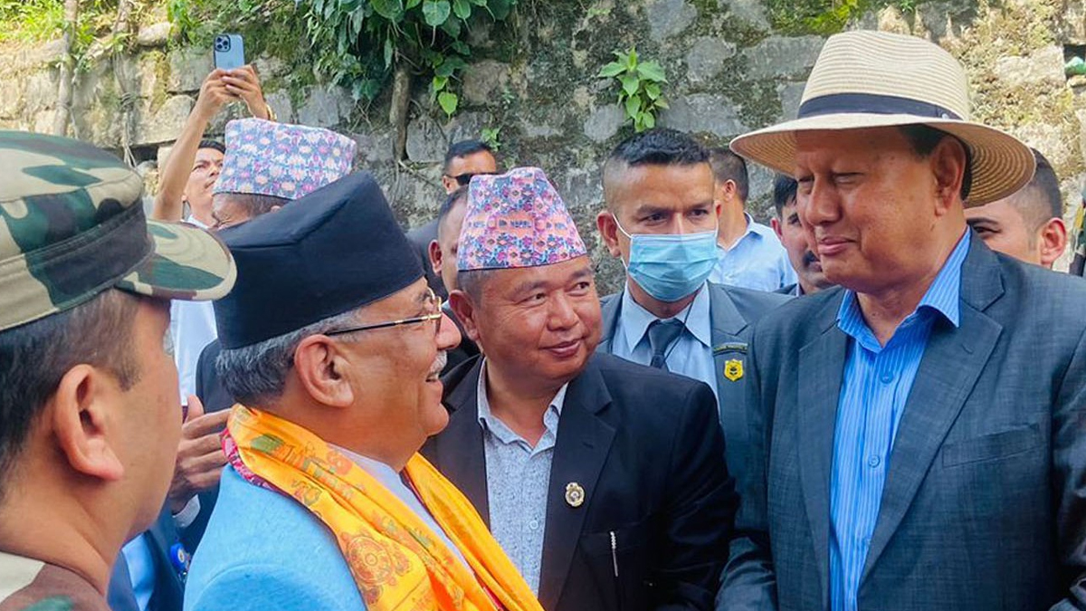 प्रधानमन्त्री दाहाल मेलम्चीमा